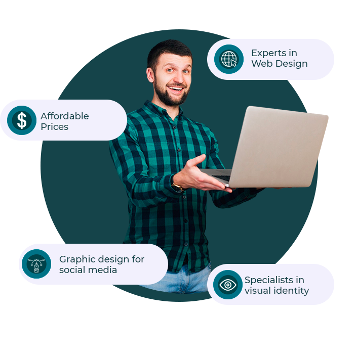 web design and graphic design services for businesses diseño web profesional identidad visual y redes sociales